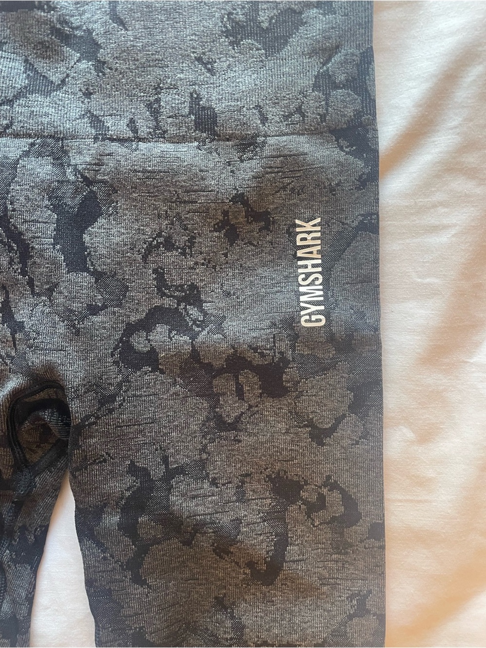 Gymshark Gray Camo Leggings